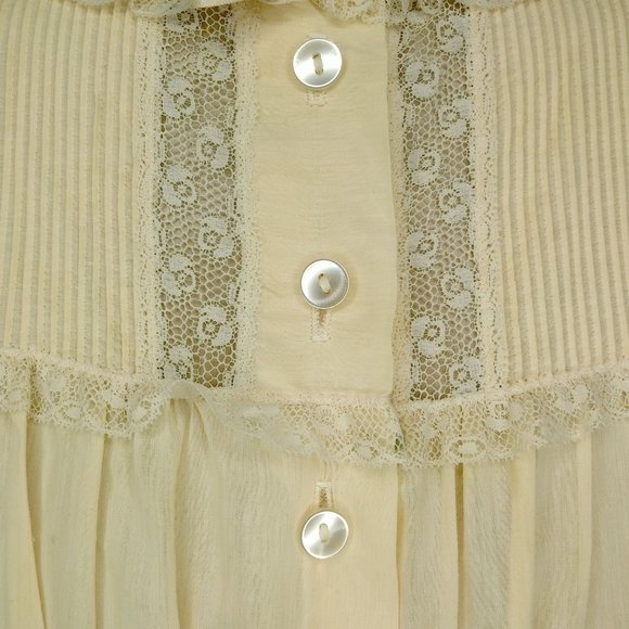 Vintage 50s Barbizon Blendaire Lace Nightgown - Picture 9 of 11